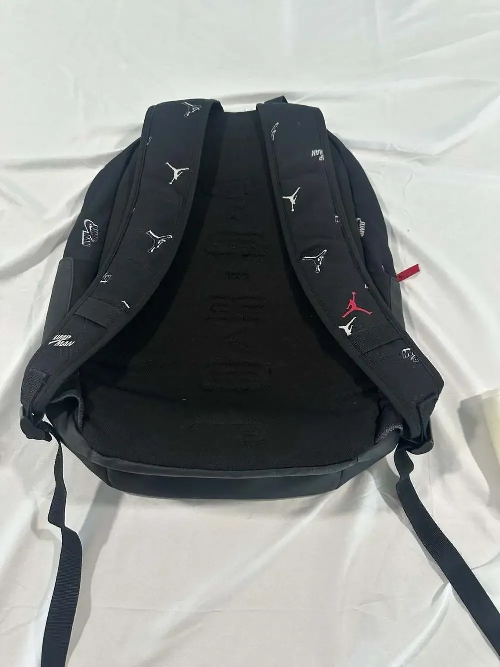Jordan Essentials Backpack Laptop School Bag Black and White